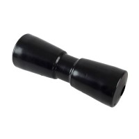 Ролик килевой  L=250 мм D=80/55/17 мм PVC черный C11323B