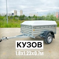 Прицеп МЗСА 817710.024 с крышкой