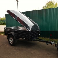 Крышка для прицепа МЗСА 817710 черная