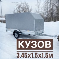 Прицеп МЗСА 817717.032 с тентом