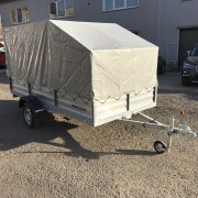 Прицеп Русич 325 цинк со скошенным тентом Прицеп Русич 325 цинк со скошенным тентом
