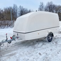 Прицеп Сталкер Туринг Макс белый