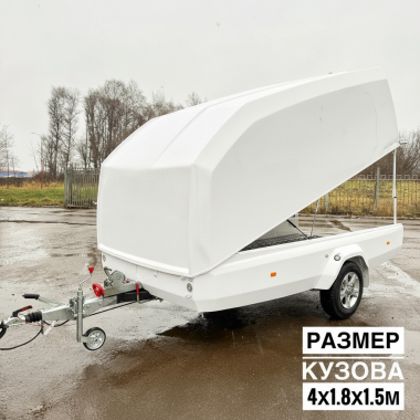 Прицеп Сталкер Твин белый