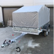 Прицеп Трейлер 82942К Две оси со скошенным тентом Прицеп Трейлер 82942К Две оси со скошенным тентом