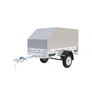 Прицеп Титан 2513-03 со средним скошенным тентом