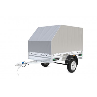 Прицеп Титан 2515-03 с высоким скошенным тентом