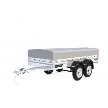 Прицеп Титан 3515-03 самосвал двухосный с низким тентом