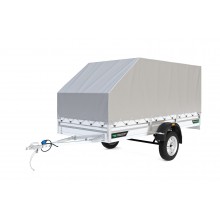 Прицеп Титан 3515-03 с высоким скошенным тентом