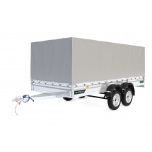 Прицеп Титан 4319-03 двухосный с высоким тентом