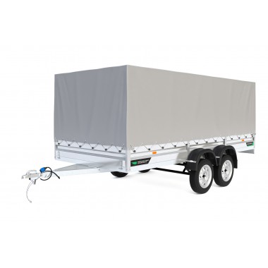 Прицеп Титан 4319-03 двухосный с высоким тентом