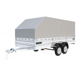 Прицеп Титан 4718-05 двухосный с высоким скошенным тентом