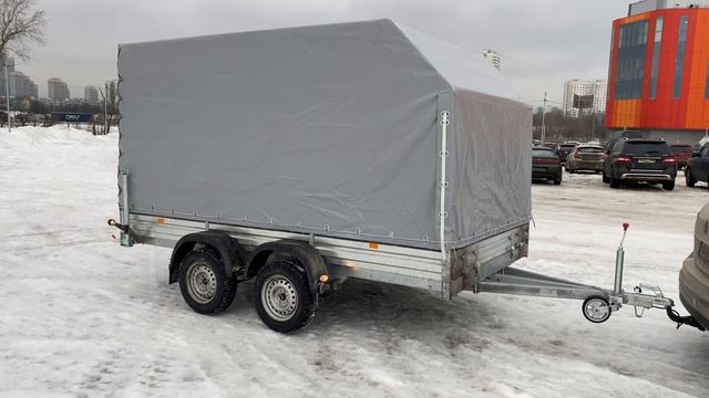 Легковой прицеп МЗСА 817736 с тентом