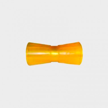 Ролик килевой  L=195 мм D=89/61/17 мм PVC желтый 6X1064.004