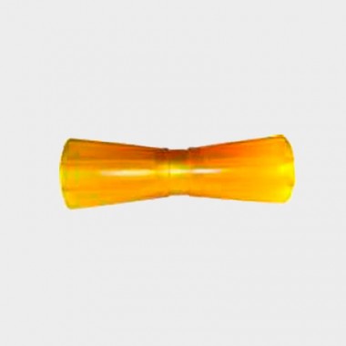 Ролик килевой  L=255 мм D=93/61/17 мм PVC желтый 6X1064.005