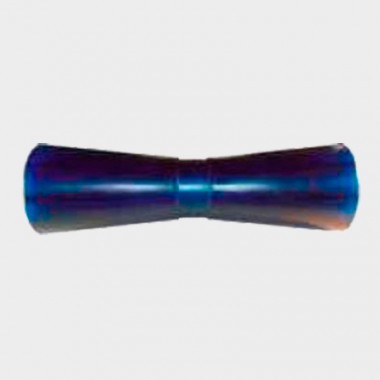 Ролик килевой  L=305 мм D=95/61/17 мм PVC синий