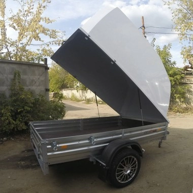 Прицеп МЗСА 817702 с крышкой купить в Москве, цена 92400 руб., размеры 3773x2000x873 мм и характеристики